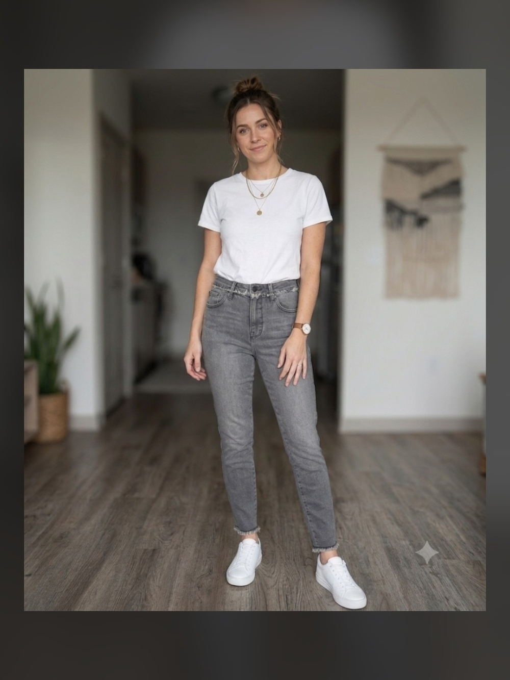 Good American Good Curve Skinny Crop High-Rise Grey Jeans, 2 / 26